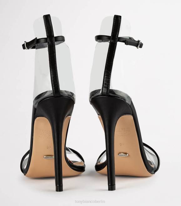 Stöckelschuhe| de Tony Bianco Frauen Kosumi-Absätze schwarzes Capretto 4624122